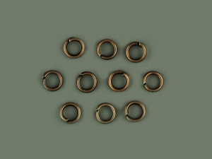 Колечки. 3мм. Медь.10шт