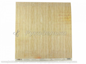 Бумага для скрапбукинга. Лесная хижина. 30,5х30,5см.