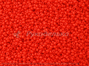 Бисер чешский Preciosa 10/0. Красный (93170) NO. 10гр