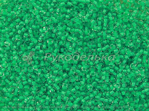 Бисер чешский Preciosa 10/0. Зеленый (38358) CTCL. 10гр