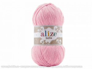 Пряжа Alize. Bella. 100гр. Розовый (32)