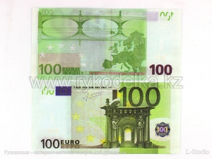 Купюра 100 евро.