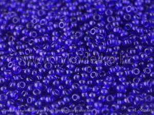 Бисер чешский Preciosa 10/0. Синий (30100) NT. 10гр