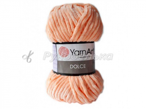 Пряжа YarnArt. Dolce 100гр. Персик светлый (773).