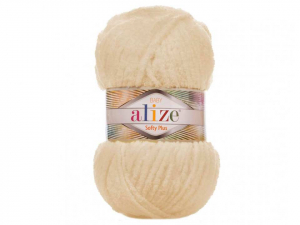 Пряжа Alize Softy Plus. 100гр. Медовый  (310)